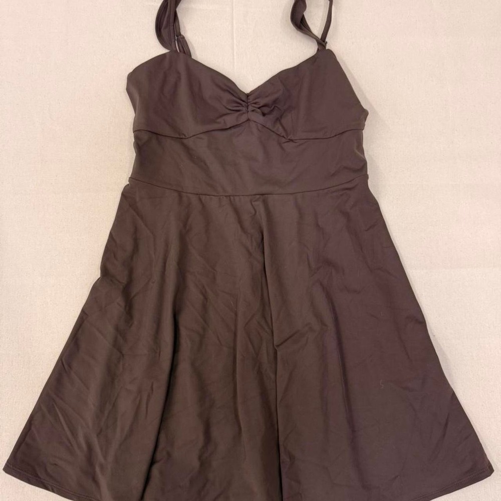 Chocolate brown mini dress 🤎